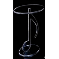 Acrylic Occasional Table - Symphony Note